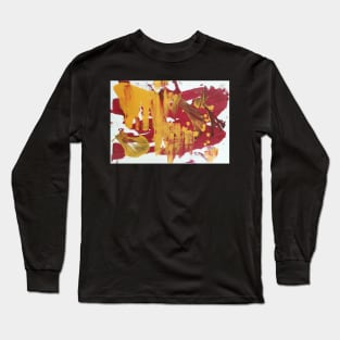 Red & Gold Long Sleeve T-Shirt
